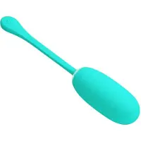 Pretty Love Kirk Oplaadbaar Vibrerende Egg Aqua Green