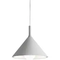 Gea Luce Barbie opbouwlamp, matwit, E27-fitting, max. 60 W, aluminium frame voor binnentoepassing -