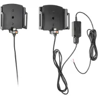 Brodit Universele PDA-houder Molex met USB type C (B: 75-89 mm D: 12-16 mm), Smartphonehouder, Zwart