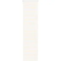 vidaXL Dubbele rolgordijn, marmerbeige, 60x200 cm, stofbreedte 55,9 cm, polyester