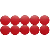 MAUL magneten extra sterk 38 mm rood (10 stuks)