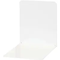 MAUL Boekensteun Metaal Wit 12 x 14 x 14 cm 2 Stuks