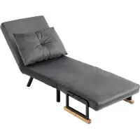 Aosom Sessel mit Sitzkissen 839-834V00