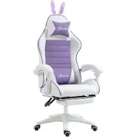 Vinsetto Gaming Stoel: Ergonomische gamingstoel met lendensteun