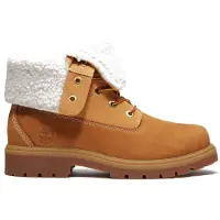 Timberland Mid Lace Up Waterproof Boot Wheat Nubuck Maat: 41 | Laarzen Outlet | Dames | Bruin