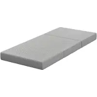 HOMCOM Opvouwbare matrassen, 200x90 cm, 15 cm, 3-voudig inklapbaar, gastenmatras