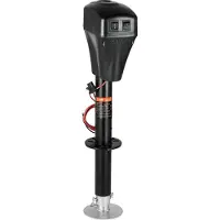 Sweiko Elektrische aanhangerheffer, aanhangersteun, caravansteun, uitschuifsteun, 2267 kg