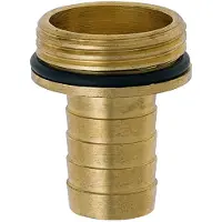 GEKA plus slangkoppeling buitendraad 3/4 inch 19 mm NBR