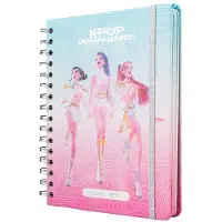 Erik Kpop Demon Hunters - 2026/2027 12 Months A5 Week View Academic Diary Schoolagenda - Multicolours