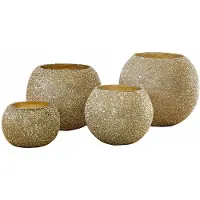 Loberon Windlicht set van 4 Tareena