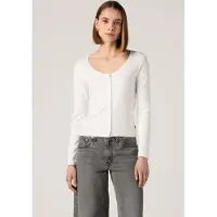 Levi's Gebreid vest 'AUSTEN' wit