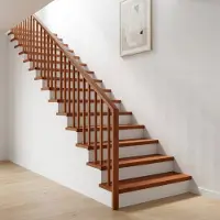 vidaXL Trapmatten 8 st Bruin 90 x 30 x 2 cm Massief beukenhout