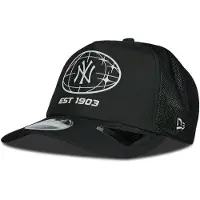 New Era MLB New York Yankees 9FORTY Apex Cap - Zwart- Dames, Zwart