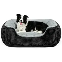 Merkloos Wasbaar, zacht hondenbed voor middelgrote honden en katten