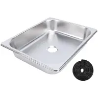Merkloos Spoelbak voor camper en boot - 325 x 265 x 65 mm