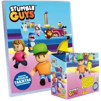 Merkloos Verpakking met 24 ruilkaarten voor Stumble Guys