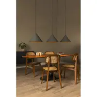 Lucide SPITZE - Hanglamp - 3xE27 - Grijs | Vibes