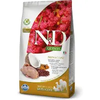 Farmina Quinoa Coat Formula (Kwartelvlees, quinoa, kokos en kurkuma) Volwassen hondenvoer 2,5 kg