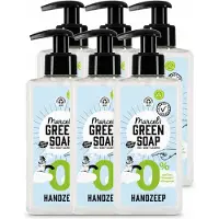 Marcel's Green Soap 6 x - Handzeep 0% - Zachte verzorging - 250 ml - Voordeelverpakking - 6 stuks