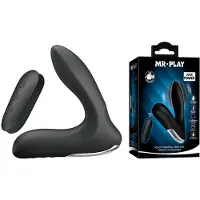 Mr play Prostaatmassageur met Vibratie en Afstandsbediening