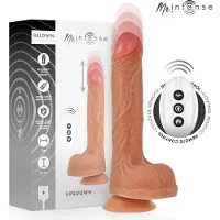 Intense Baldwin Realistische Vibrator met Thrusting Functie