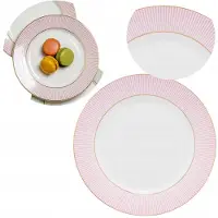 Ambition Bliss Porseleinen Gebakschal/Dessertbord 19cm Rosé Goud