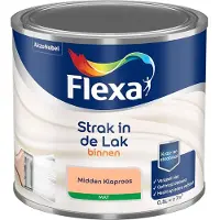 Flexa - Strak In De Lak Binnenlak Mat - Midden Klaproos - Mengverf - 500 Ml