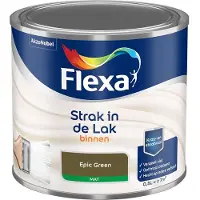Flexa - Strak In De Lak Binnenlak Mat - Epic Green - Mengverf - 500 Ml