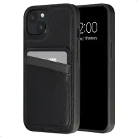 IMoshion Backcover met kaarthouder en stand voor de Apple iPhone 14 - Zwart