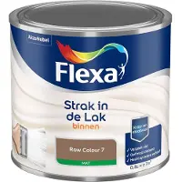 Flexa - Strak In De Lak Binnenlak Mat - Raw Colour 7 - Mengverf - 500 Ml