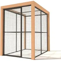 Glorenza Olivia - Kattenren - Aluminium - Antraciet - 139x190x187 cm