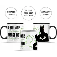Ert Batman Mok DC Zwart Keramiek 330ml