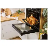 Gorenje Herdset Black Set 4, Einbauherd + Glaskeramik-Kochfeld