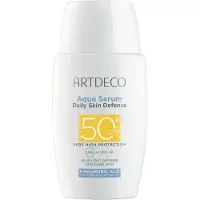 Artdeco Aqua Serum, dagelijkse huidbescherming SPF50+, zonnebeschermingsvloeistof, 40 ml