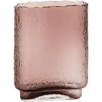 J-Line Vaas - glas - bordeaux - small