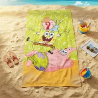 Spongebob Strandlaken - 70 x 140 cm - Katoen