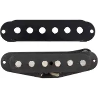 Gotoh GPU-STCLABNX Classic Alpha Single Coil ST Pickup - Alnico 5 staafmagneten, hals, zwart
