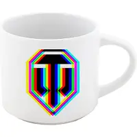FS HOLDING LTD World Of Tanks - Mok - 3D Holographic Logo - Wit