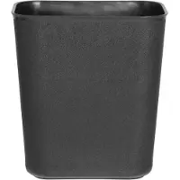 Bolero hotel/kantoor prullenbak 8ltr zwart
