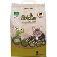 SoftCat licht gewicht klontvormende kattenbakvulling van gras 17L - zeer zuinig in gebruik, geen kattenbakgeur en geen stof vorming