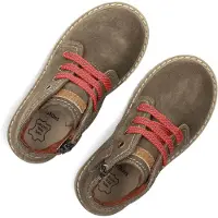 Shoesme suède enkelboots - olijfgroen - maat 26 | Enkelboot van