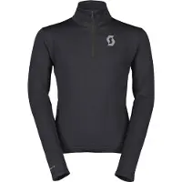 SCOTT Defined Light, fleecetrui, junior, zwart