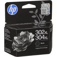 HP 302XL/304XL Cartridge Zwart