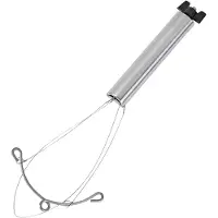 Westmark Universele bokaalopener, voor weckpotten met platte rand of groefjes, lengte 31,5 cm, roestvrij staal/kunststof, zilver, 10522260