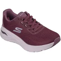 SKECHERS Arch Fit 3.0 Easy Flow Textiel Dames Bordeau Sneakers