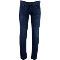 Replay Broek Grover donkerblauw gemeleerd
