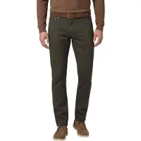 Gardeur Pantalon Bill 5-p groen katoen