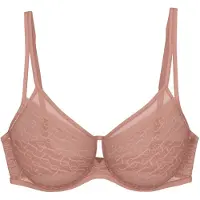 Triumph Niet voorgevormde bh Signature Sheer | Maat: 75F | Kleur: Bruin