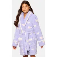 Lipsy Badjas lichtlila / wit