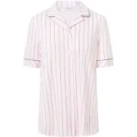 Rösch Slaapshirt ' Basic ' rosé / wit